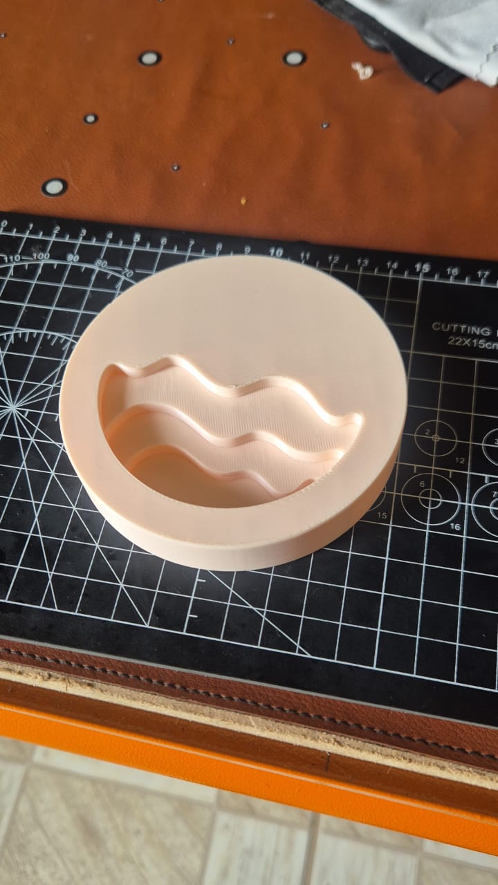 Base porta-copo personalizada produzida pela BBE 3D