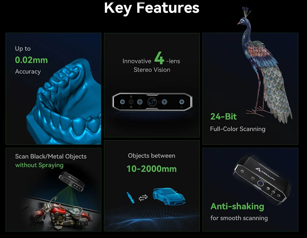 Scanner 3D CR-Scan Otter